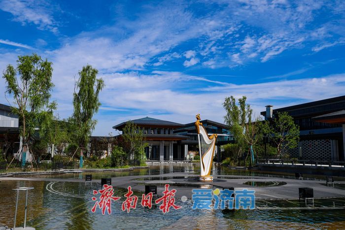 济南起步区如梦令主题园解锁初夏诗意美景