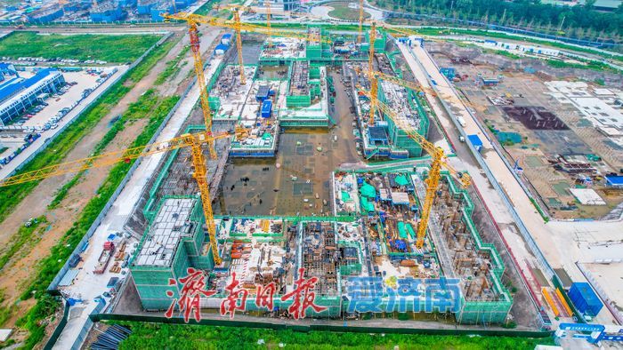 丁太鲁片区A15地块项目建设稳步推进 首批住宅楼已进入主体结构施工阶段