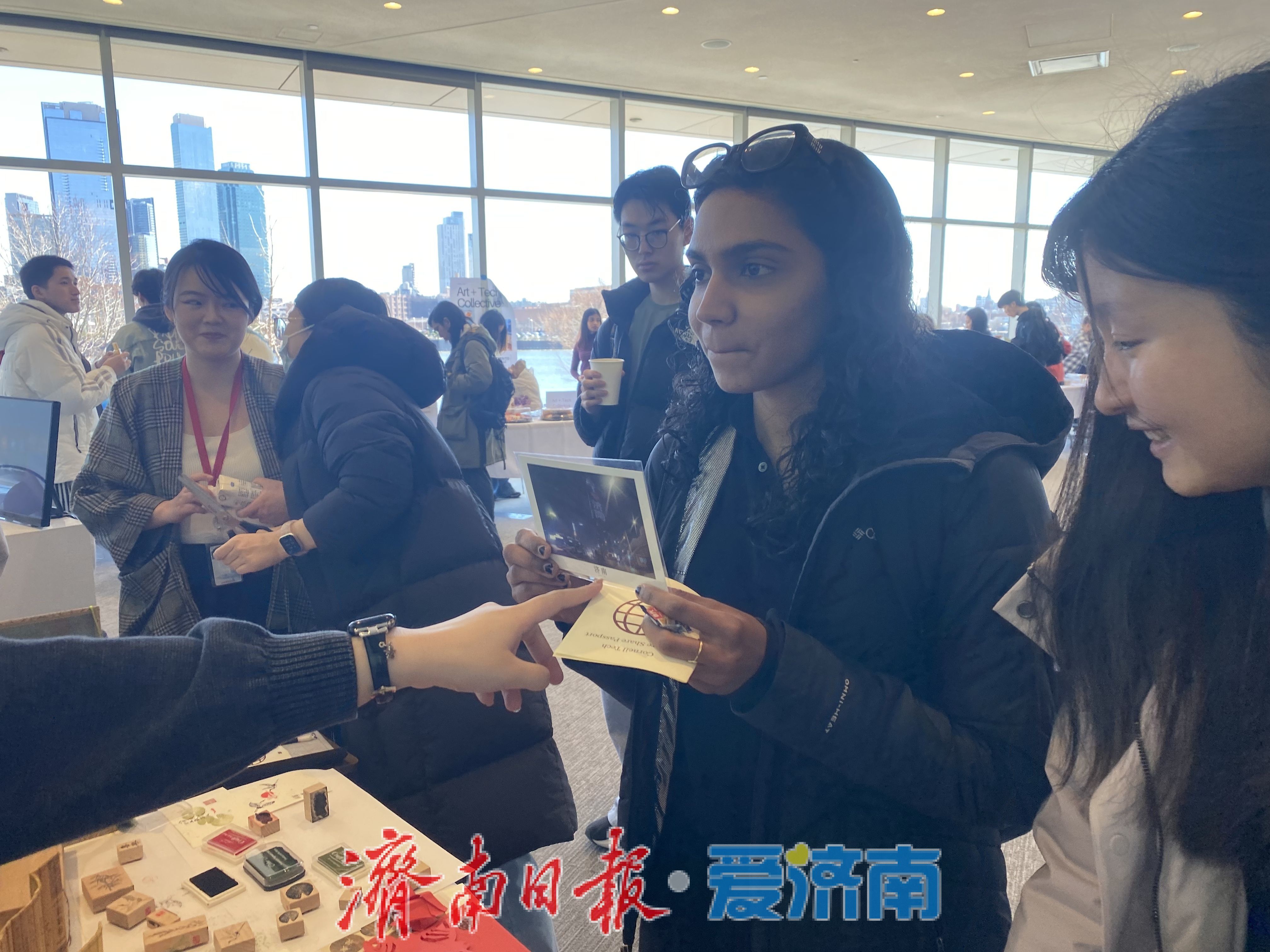 JICC记者美国报道：挡不住的泉城魅力 “曲水亭街”火到纽约校园