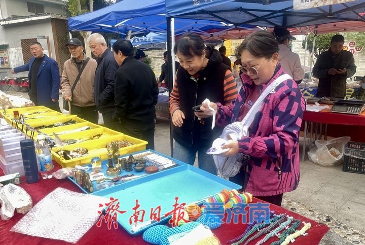 一年四季 泉在济南丨“黄河大集”热闹开集