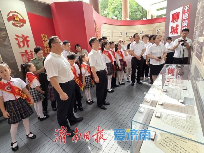 山东省黄河流域九市抗战英烈事迹展在济南开展