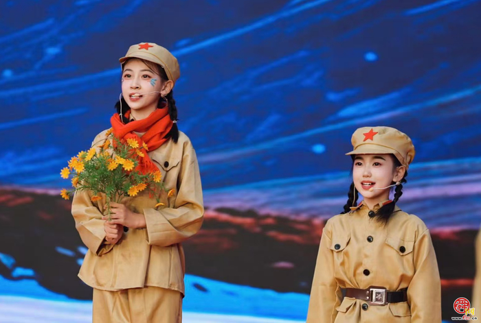 童心向党颂风华——唐冶中学小学部朗诵《永远的格桑梅朵》