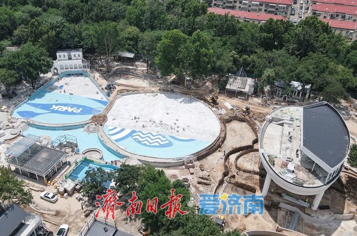 一年四季 泉在济南丨泉城公园水上世界改造，打造“公园里的微度假文化街区”