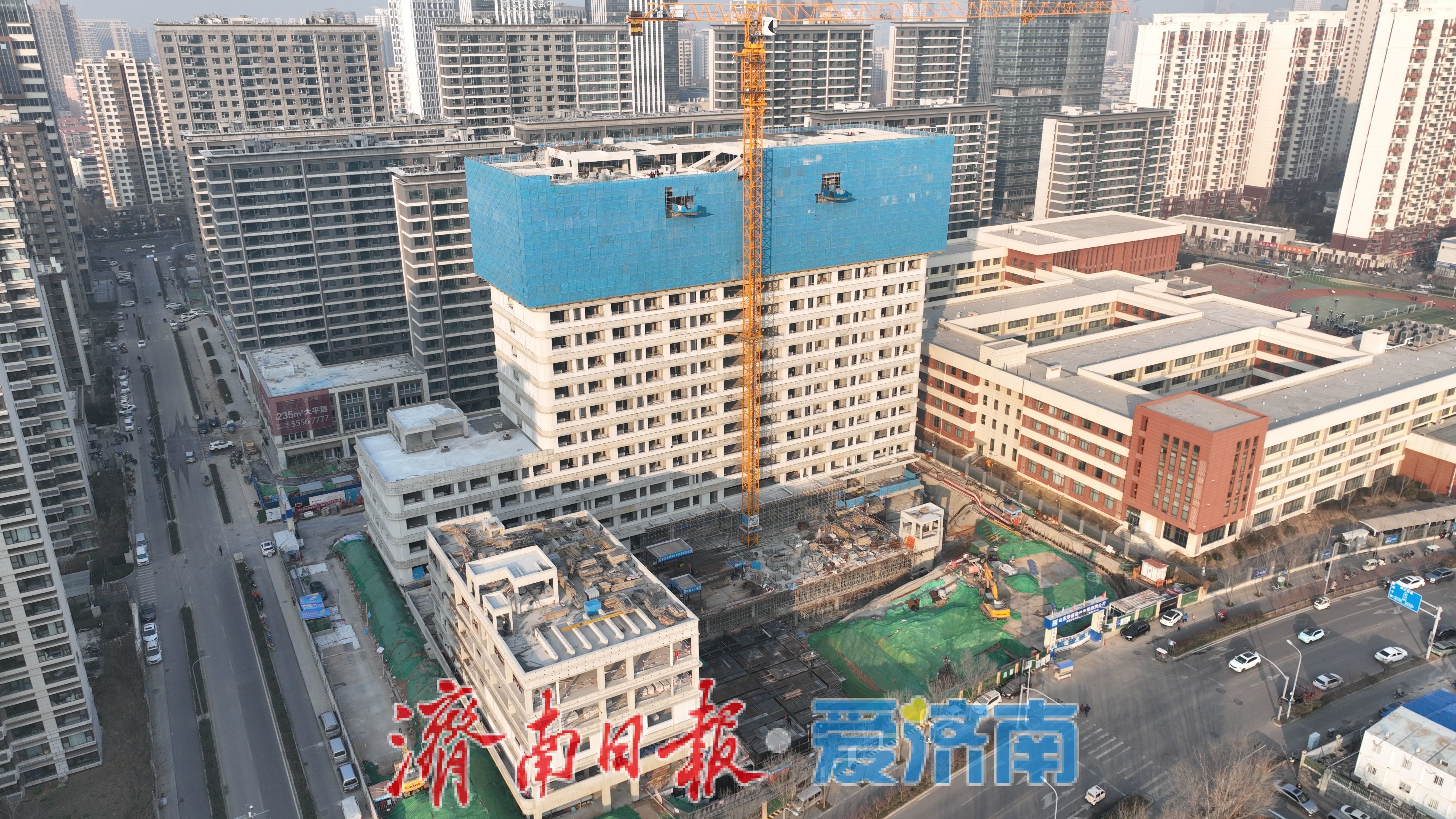 筑就“幸福家园”：济南市社会福利院新院区建设进度条再刷新