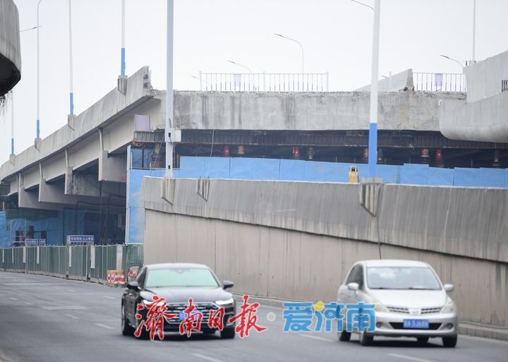 项目强省会｜济南工业北路快速路东延工程既有桥梁顶升到位