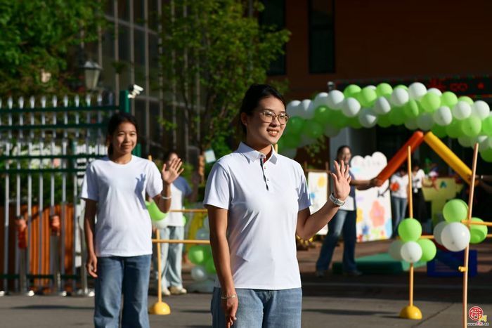 闯关入园！泺口实验幼儿园萌娃接好新学期 “健康第一棒”