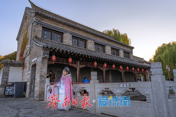 济南明府城：秋日古韵浓 老城画中游