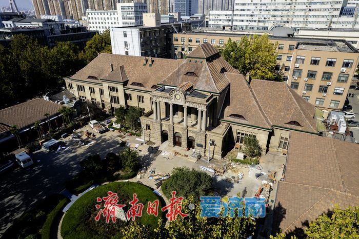 项目强省会｜胶济铁路博物馆修缮工程进入收尾阶段