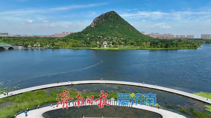 鹊华未老，秋色更新：从赵孟頫的一卷秋色，看济南从“跨河”到“拥河”