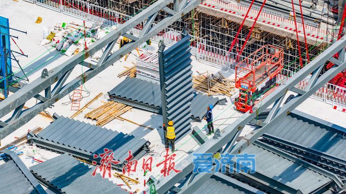 山东国际会展中心配套项目建设有序推进 地标雏形初显赋能区域发展