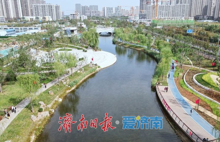 国庆假期打卡滨河活力湾，济南北湖片区再添滨水休闲空间
