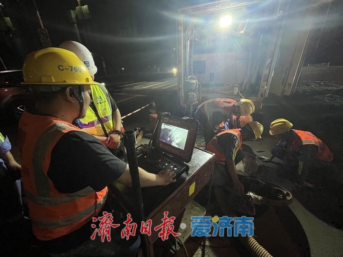 记者探访防汛一线 地下管网“手术”确保排水畅通