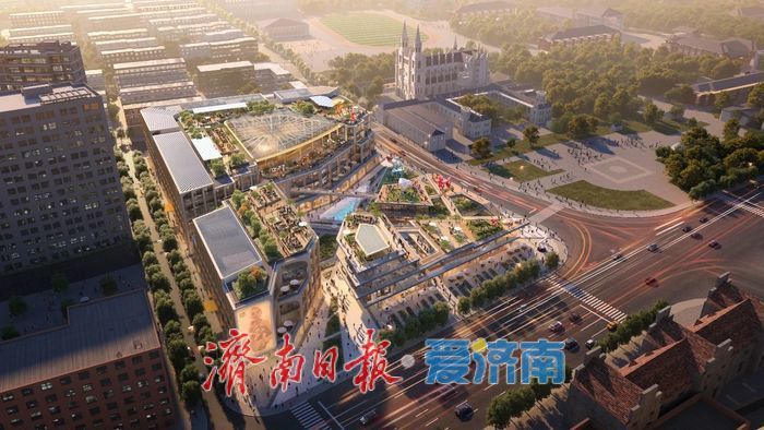 “大白”气膜助力洪楼更新提速