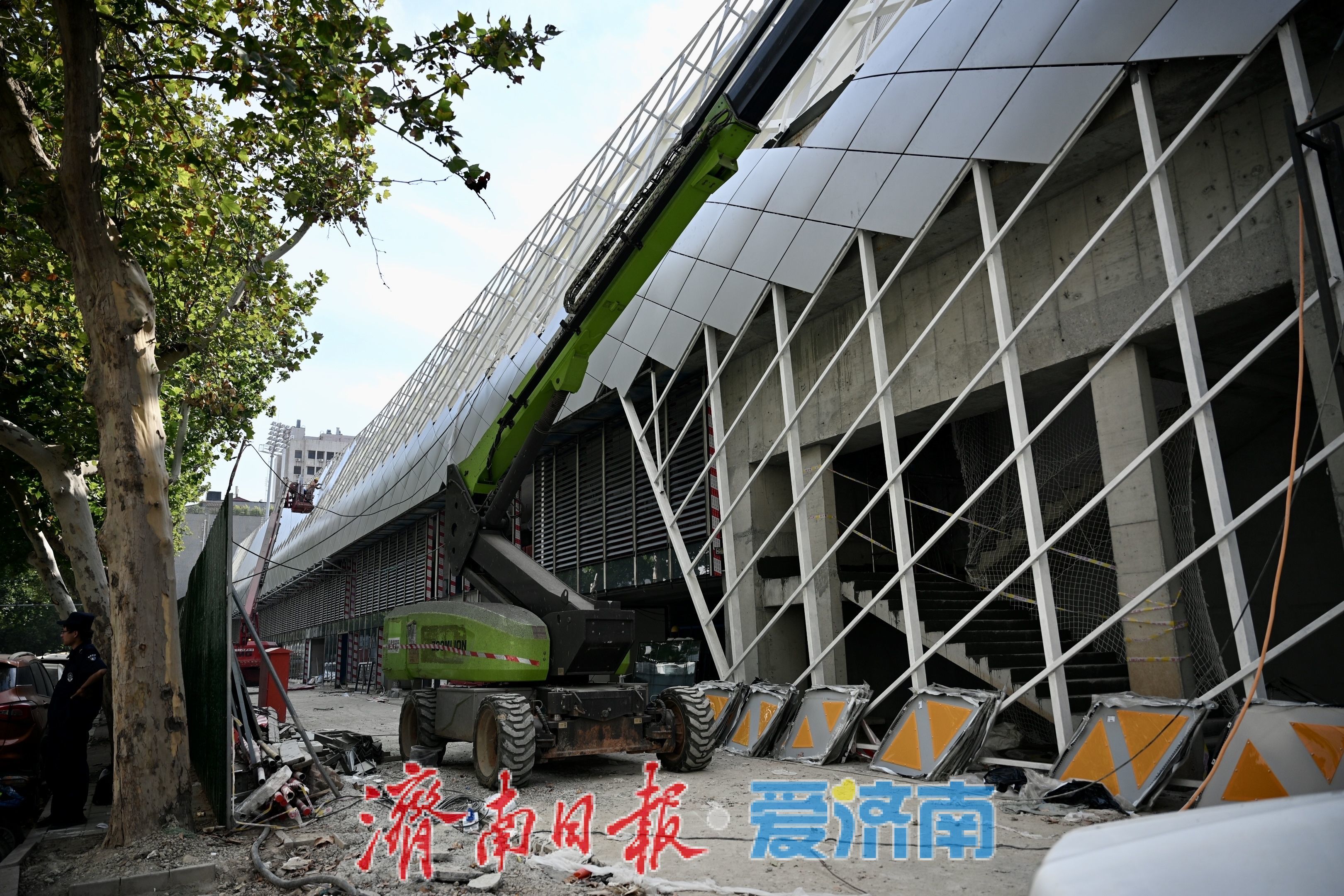 槐荫全民健身中心项目稳步推进 家门口“一站式”健身圈加速成型