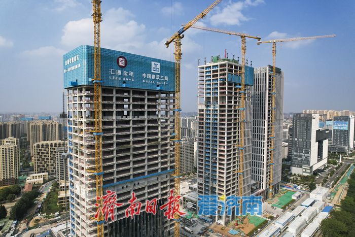 项目强省会｜再添城市新地标，“三塔”并立勾勒济南东部天际线