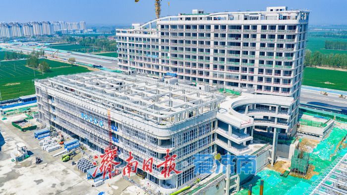 主体封顶、专项启动！济南起步区综合医疗中心建设稳步前行