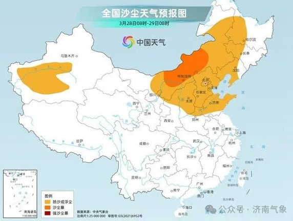 未来一周济南气温先升后降