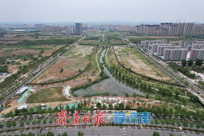 项目强省会｜济南龙脊河公园改造工程有序推进，预计7月中旬以崭新面貌开放