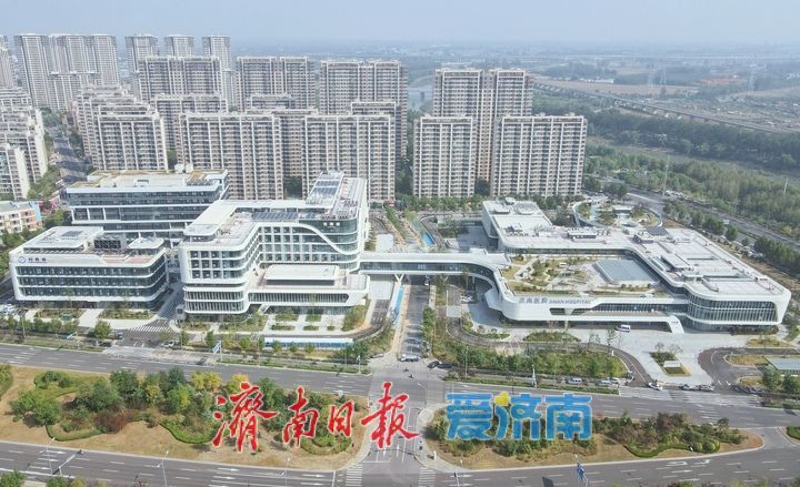 打造“空中花园”疗愈空间，济南医院新院区本月16日试运行