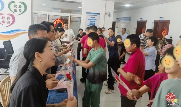 济南市残疾人福利基金会举办“集福泉城·爱满五月”爱心捐赠活动