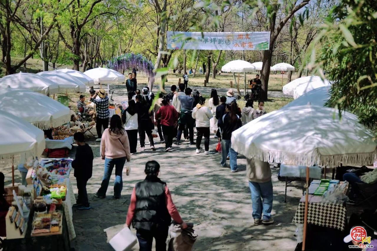 千佛山草坪剧场变身潮玩市集！速来打卡啦~