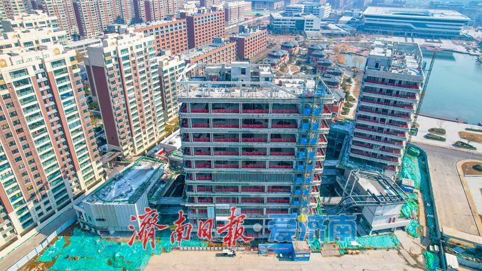 集购物、餐饮、办公于一体，山东第一医科大学商业配套项目进入装饰装修阶段