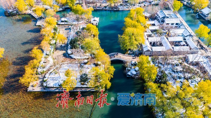 雪霁泉城！大明湖变身冬日画卷引客来