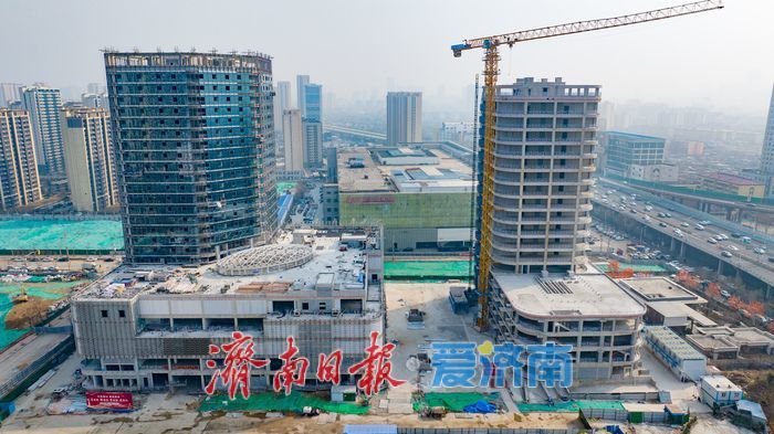 项目强省会｜济南边庄片区地块E项目建设稳步推进 北园商圈将添现代化城市新地标