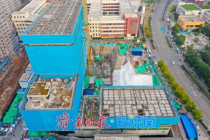 济南市社会福利院新院项目稳步推进 主体施工进展顺利