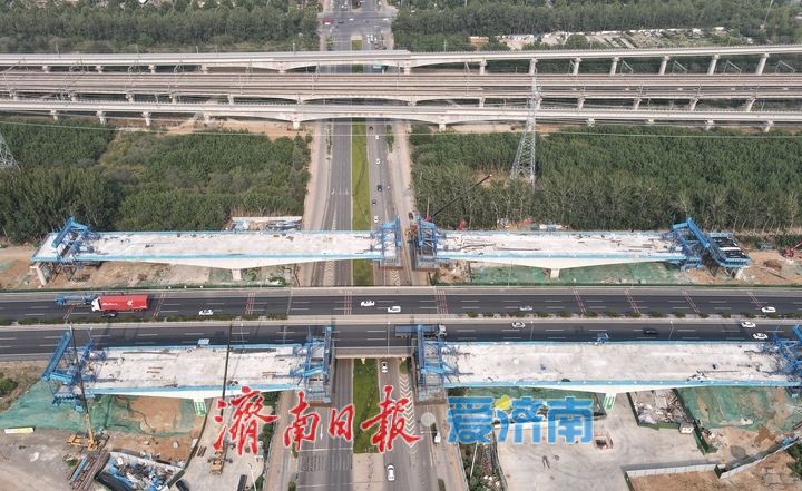 项目强省会｜京台高速齐河至济南段改扩建工程上跨齐兴大街