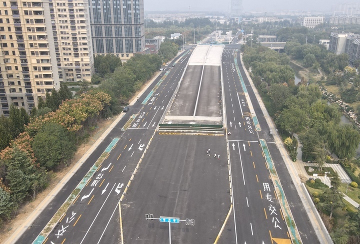 腊山河西路北延工程有序推进