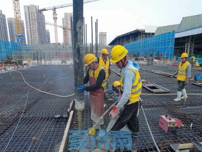 项目强省会丨济南站北站房地下结构施工完成 全面进入主体施工阶段