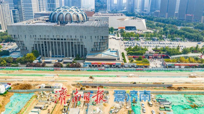 双向两车道变六车道！泺邑路南段改造破解 CBD 片区出行堵点