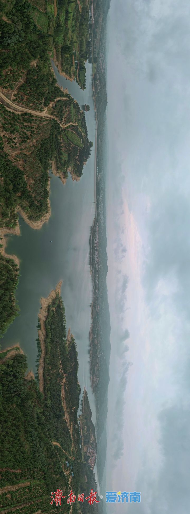 一年四季 泉在济南丨烟雨乔店铺展济南生态画卷