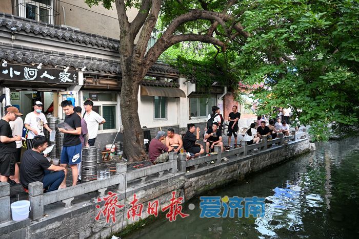 一年四季 泉在济南丨泉水绕巷烟火浓 于家桥解锁老济南地道消夏模式