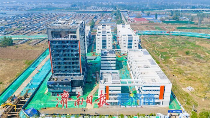 项目强省会｜济南起步区黄河科创中心西区进入收尾阶段 预计2026年6月交付