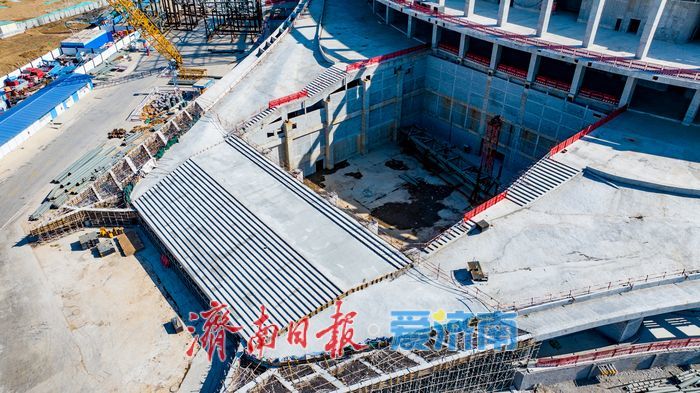 1.8万座席+冰篮转换！济南起步区超级体育馆拔节生长