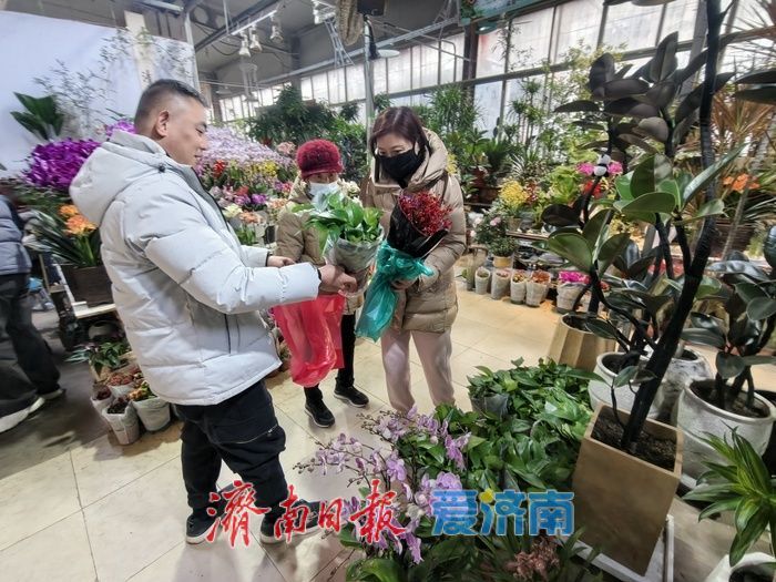 年宵花迎来销售旺季