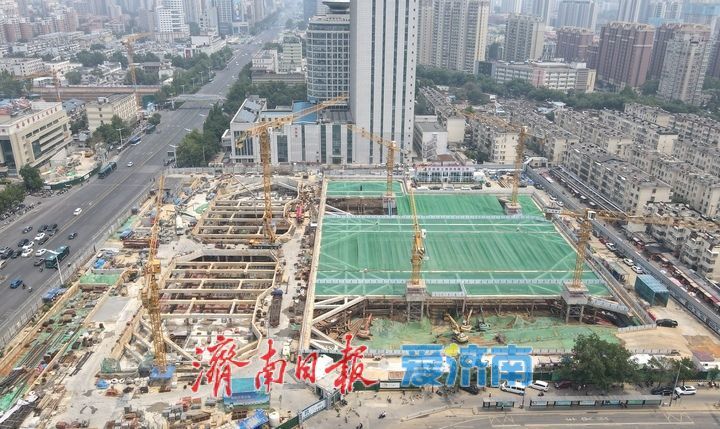 济南市立五院轨道交通TOD综合体项目打造立体化城市新地标