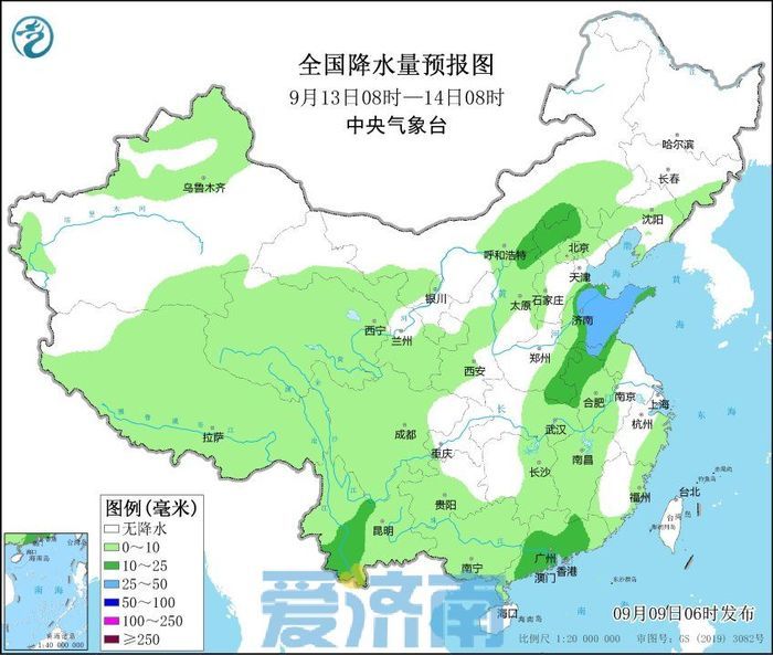 局地中雨+大风+降温10℃！本周济南连续6天都有雨，具体时段发布