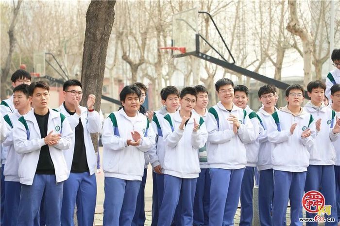 健康第一，投出精彩！济钢高中全福校区举办投篮比赛