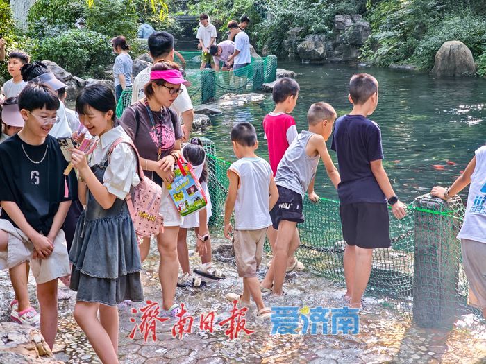 高水位赋能泉城景观 濯缨池亲水漫步成消暑热门