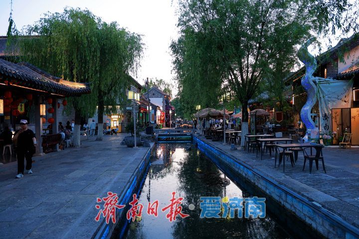 一年四季 泉在济南｜泉城暮色入画来 百花洲邂逅傍晚好风光