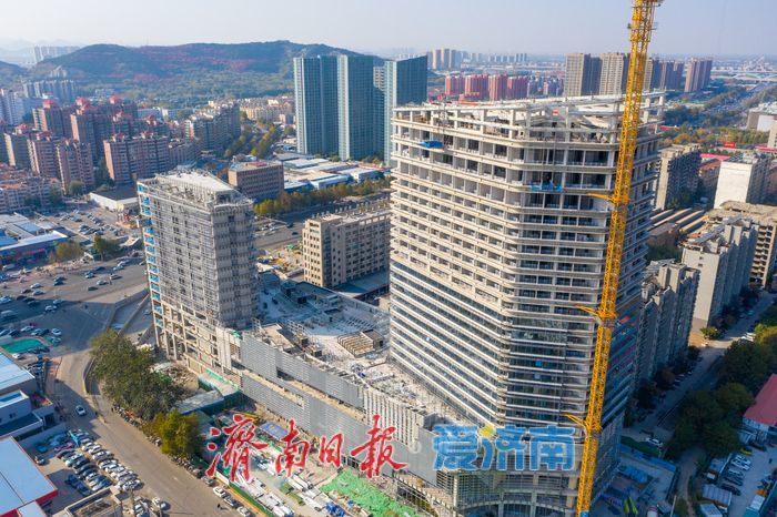 项目强省会｜济南西城新地标加速“成长”，腊山站TOD建设全面提速