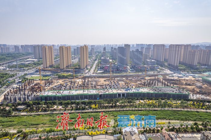 项目强省会｜主体结构施工全面铺开！济南轨道交通7 号线西周家庄停车场建设按下 “快进键”