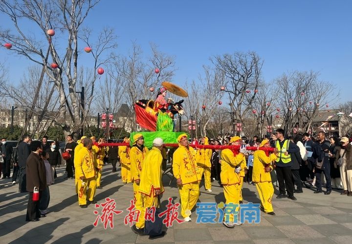 “泉”在济南过大年丨赏泉品韵寻年味 明水古城春意浓