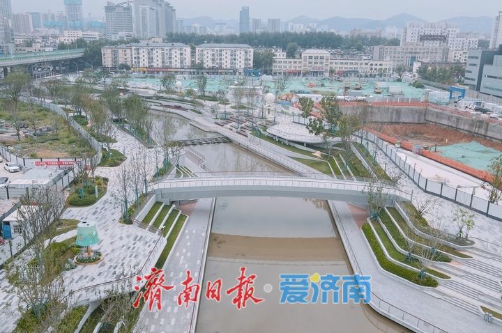 亲水、观景一体，全福河550米河道“蝶变”滨水公园