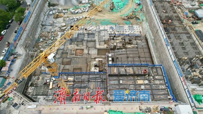 项目强省会｜天桥区城市更新重点工程提速 标山二期A地块迈入地下室施工阶段