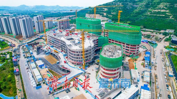 项目强省会｜南部城区医疗资源迎来扩容，济南市一院新院区加速建设