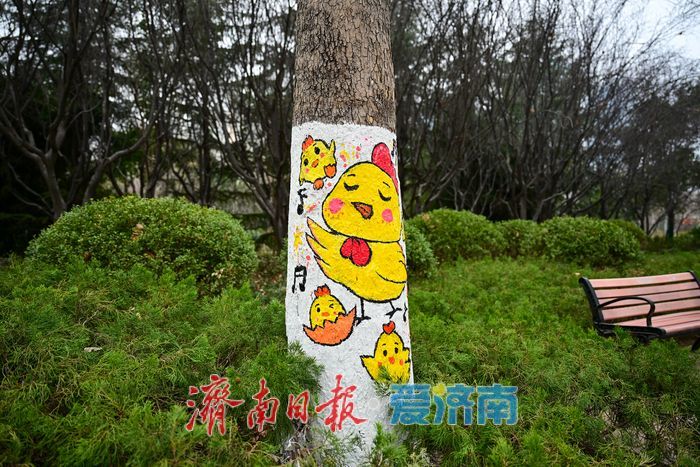 一树一画一风景 花圃公园解锁游园新乐趣